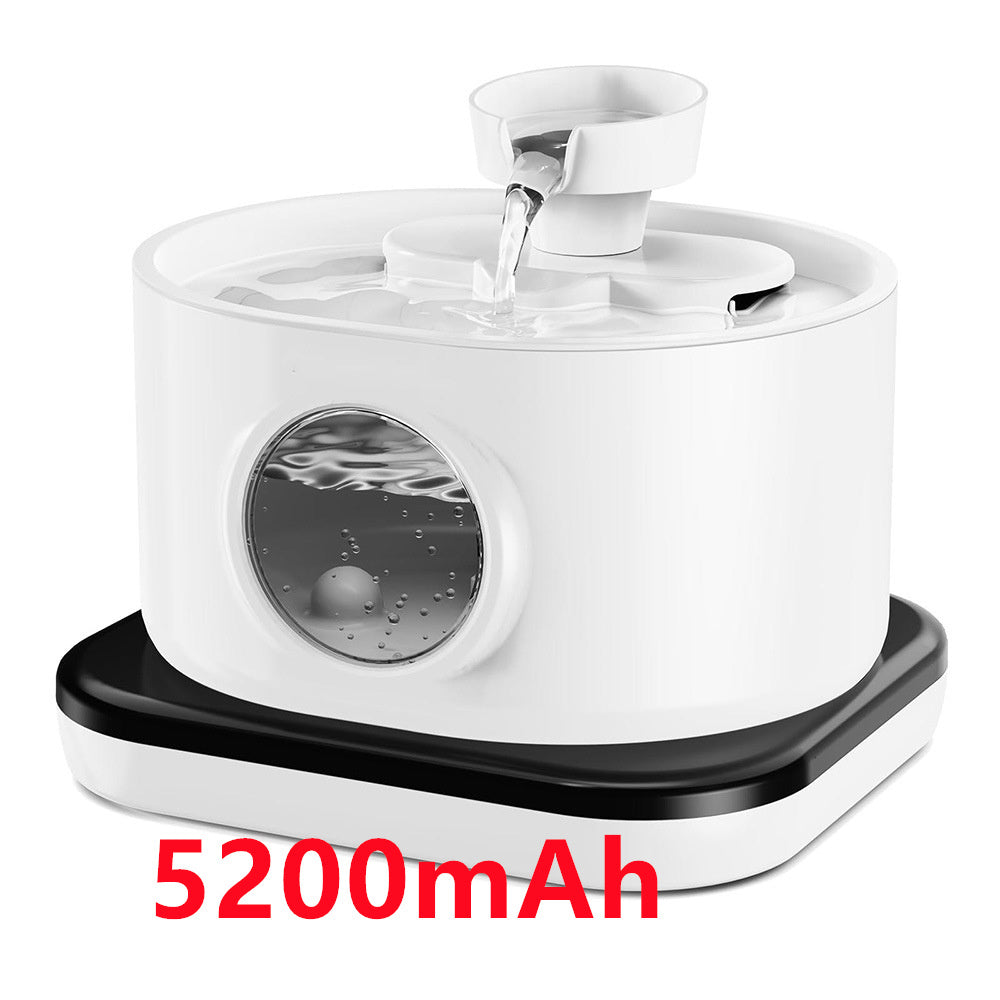 Wireless 28L Intelligent Induction Filter Cat Water Fountain